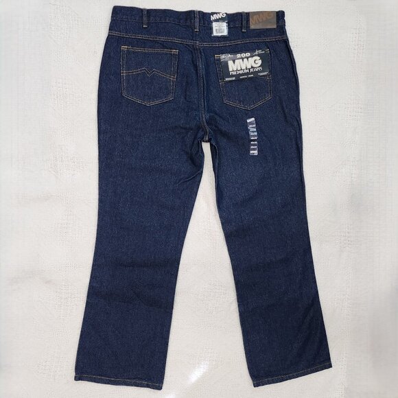 Dark Indigo Blue Jeans For Men - Picture 5 of 7
